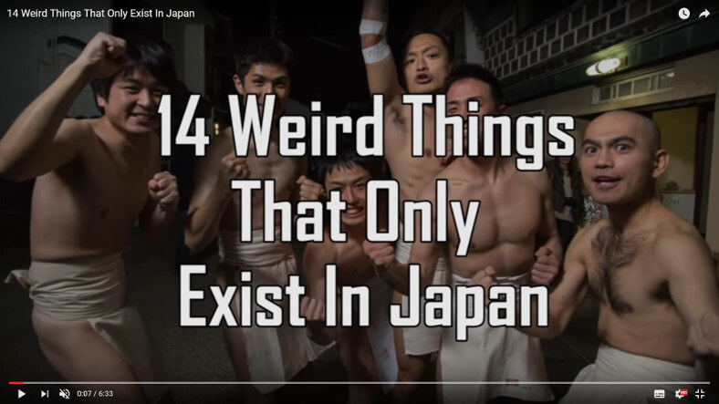 14 Weird Things That Only Exist In Japan