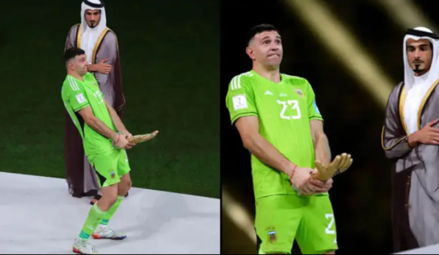 ワールドカップに優勝したアルゼンチン代表ゴールキーパーがゴールデングローブ賞受賞時にこんなポーズを取った理由とは？ edamame.